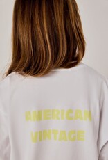 AMERICAN VINTAGE AMERICAN VINTAGE Fizvalley t-shirt LM blanc