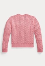 RALPH LAUREN RALPH LAUREN Pull meisjes v-hals desert rose