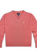 RALPH LAUREN RALPH LAUREN Pull meisjes v-hals desert rose