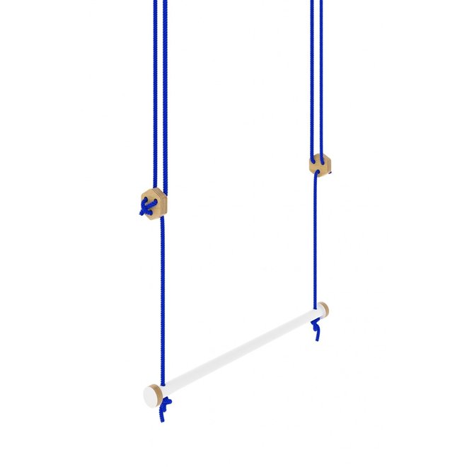 Trapeze - white with blue rope