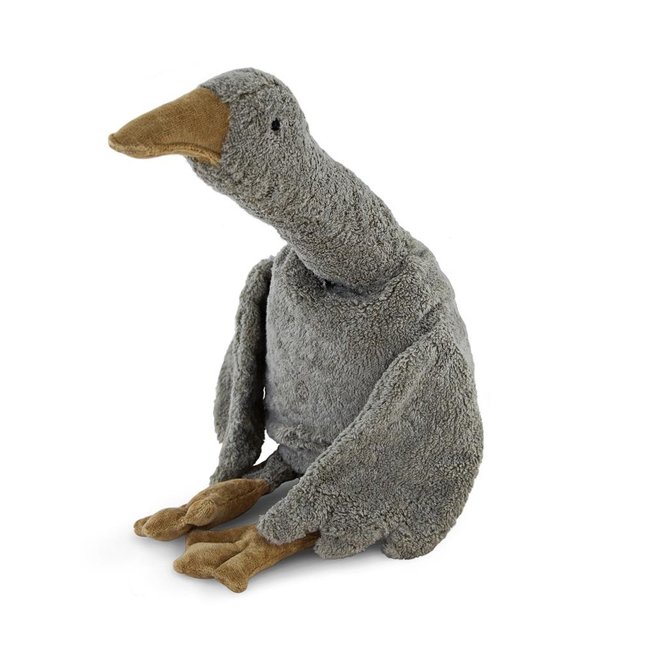 Grijze Warmteknuffel Gans - Large