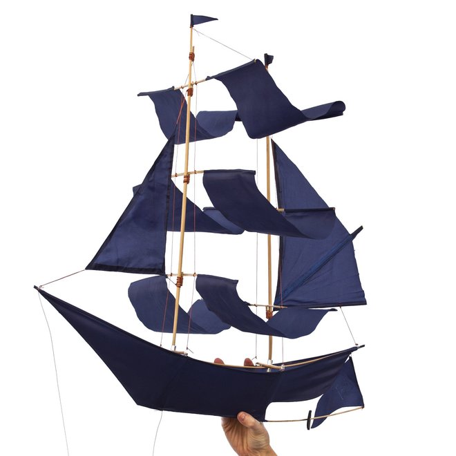 Sailing Ship Kite - Indigo