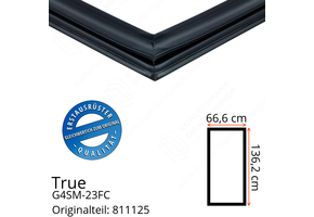 True G4SM-23FC Türdichtung 136,2 x 66,6 cm (Profil breit)