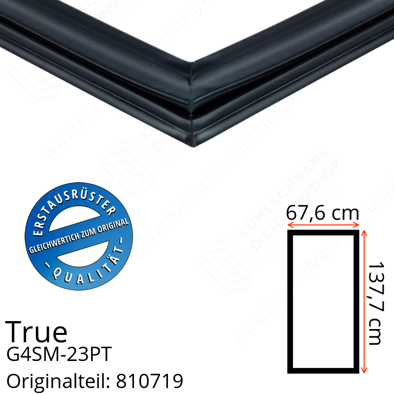 True G4SM-23PT Türdichtung 137,7 x 67,6 cm (Profil breit)