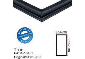 True G4SM-23RL-SI Türdichtung 137,7 x 67,6 cm (Profil breit)