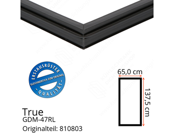 True GDM-47RL Türdichtung 137,5 x 65,0 cm (Profil schmal)