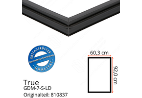 True GDM-7-S-LD Türdichtung 92,0 x 60,3 cm (Profil schmal)