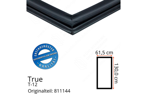 True T-12 Türdichtung 130,0 x 61,5 cm (Profil breit)