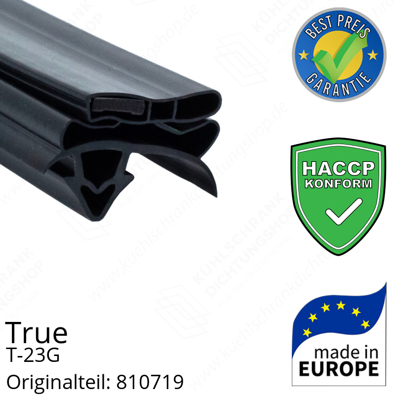 True T-23G Türdichtung 137,7 x 67,6 cm (Profil breit)