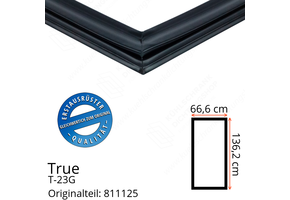 True T-23G Türdichtung 136,2 x 66,6 cm (Profil breit)