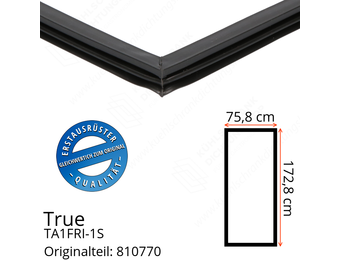 True TA1FRI-1S Türdichtung 172,8 x 75,8 cm (Profil schmal)