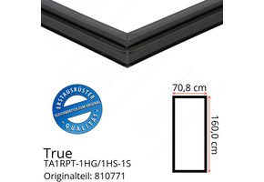 True TA1RPT-1HG/1HS-1S Türdichtung 160,0 x 70,8 cm (Profil schmal)