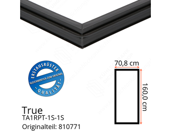 True TA1RPT-1S-1S Türdichtung 160,0 x 70,8 cm (Profil schmal)