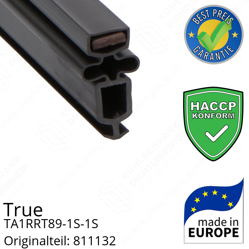 True TA1RRT89-1S-1S Türdichtung 185,4 x 75,5 cm (Profil schmal)