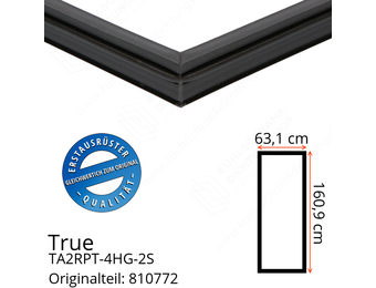 True TA2RPT-4HG-2S Türdichtung 160,9 x 63,1 cm (Profil schmal)