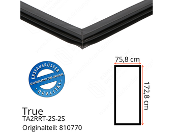 True TA2RRT-2S-2S Türdichtung 172,8 x 75,8 cm (Profil schmal)