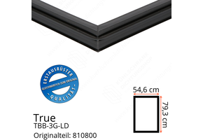True TBB-3G-LD Türdichtung 79,3 x 54,6 cm (Profil schmal)