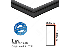 True TG1RPT-1S-1G Türdichtung 160,0 x 70,8 cm (Profil schmal)