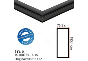 True TG1RRT89-1S-1S Türdichtung 185,4 x 75,5 cm (Profil schmal)