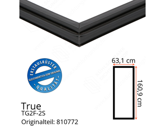 True TG2F-2S Türdichtung 160,9 x 63,1 cm (Profil schmal)