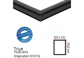 True TG2R-4HG Türdichtung 79,0 x 63,1 cm (Profil schmal)