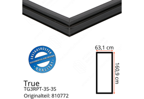 True TG3RPT-3S-3S Türdichtung 160,9 x 63,1 cm (Profil schmal)