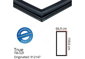 True TM-52F Türdichtung 159,0 x 66,9 cm (Profil breit)