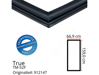 True TM-52F Türdichtung 159,0 x 66,9 cm (Profil breit)