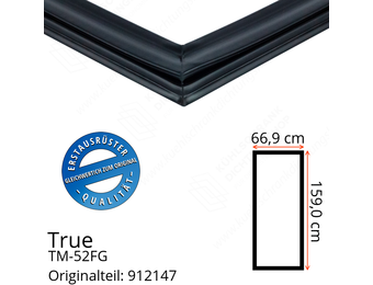 True TM-52FG Türdichtung 159,0 x 66,9 cm (Profil breit)