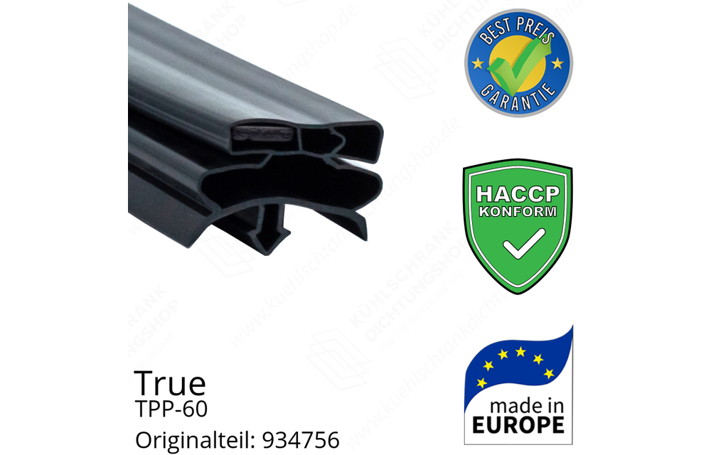 True TPP-60 Türdichtung 66,9 x 44,7 cm (Profil breit)
