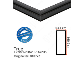 True TR2RPT-2HG/1S-1G/2HS Türdichtung 160,9 x 63,1 cm (Profil schmal)
