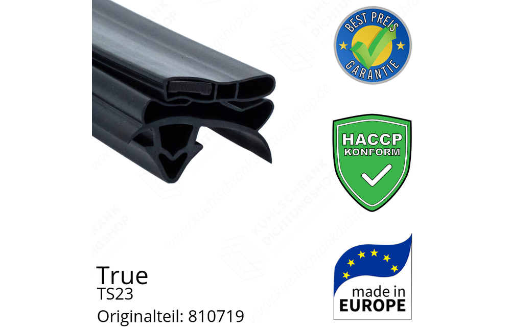 True TS23 Türdichtung 137,7 x 67,6 cm (Profil breit)