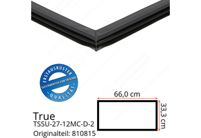 True TSSU-27-12MC-D-2 Schubladendichtung 33,3 x 66,0 cm (Profil schmal)