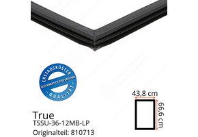 True TSSU-36-12MB-LP Türdichtung 66,6 x 43,8 cm (Profil schmal)
