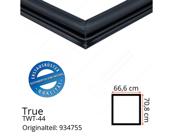 True TWT-44 Türdichtung 70,8 x 66,6 cm (Profil breit)