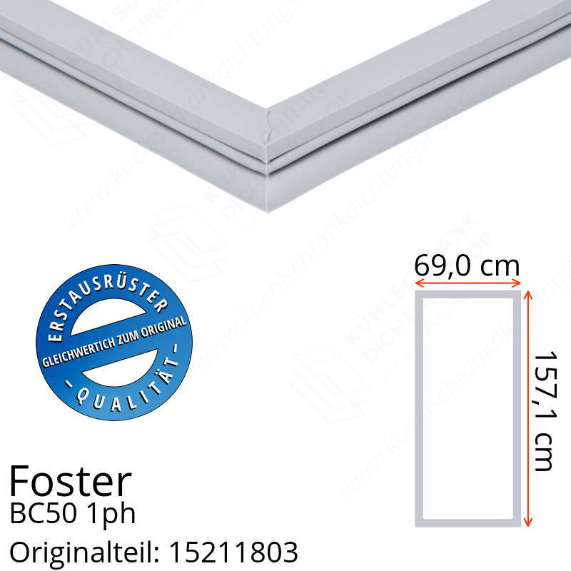 Foster BC50 1ph Türdichtung 157,1 x 69,0 cm