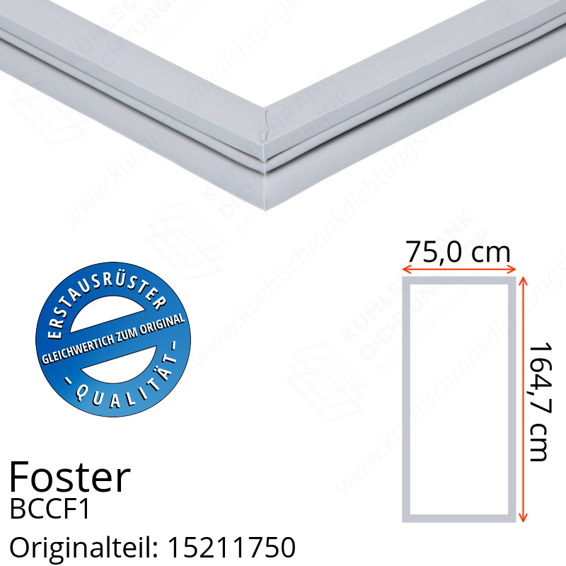 Foster BCCF1 Türdichtung 164,7 x 75,0 cm
