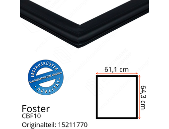 Foster CBF10 Türdichtung 64,3 x 61,1 cm