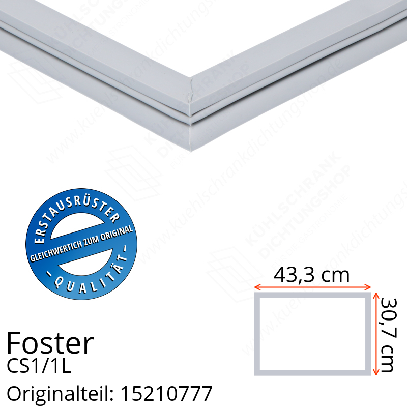 Foster CS1/1L Schubladedichtung 30,7 x 43,3 cm