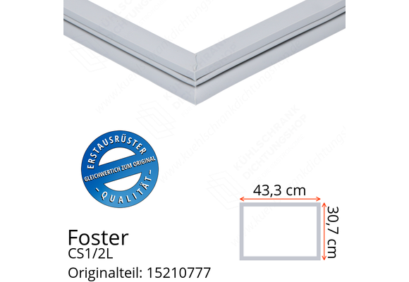Foster CS1/2L Schubladedichtung 30,7 x 43,3 cm