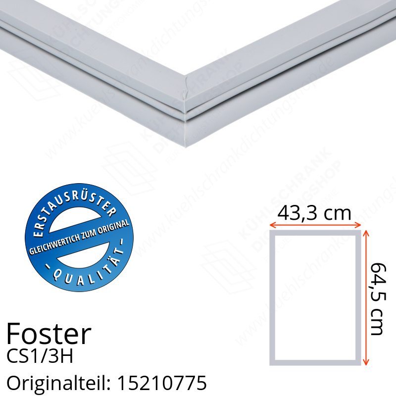 Foster CS1/3H Türdichtung 64,5 x 43,3 cm