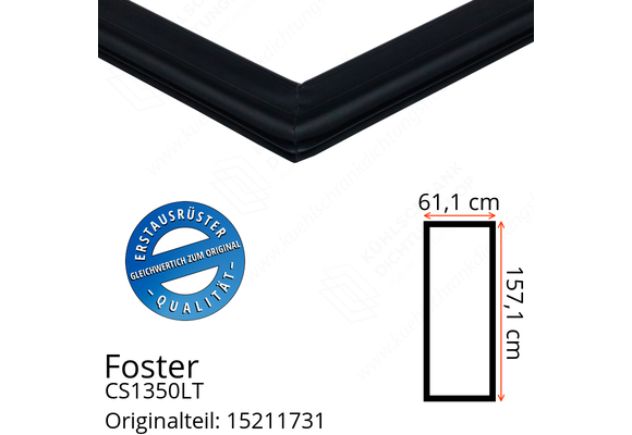 Foster CS1350LT Türdichtung 157,1 x 61,1 cm