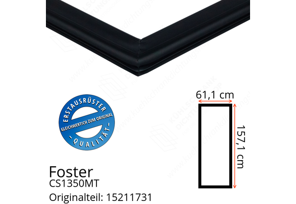 Foster CS1350MT Türdichtung 157,1 x 61,1 cm