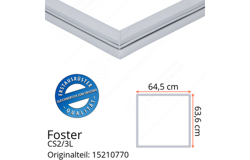 Foster CS2/3L Türdichtung 63,6 x 64,5 cm