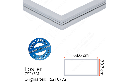 Foster CS2/3M Schubladedichtung 30,7 x 63,6 cm