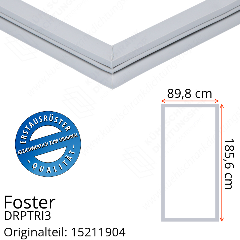 Foster DRPTRI3 Türdichtung 185,6 x 89,8 cm