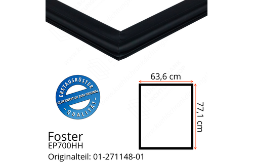 Foster EP700HH Türdichtung 77,1 x 63,6 cm