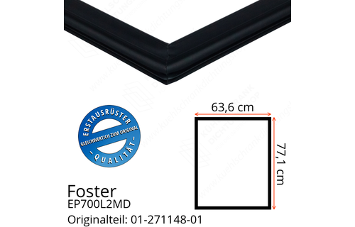 Foster EP700L2MD Türdichtung 77,1 x 63,6 cm