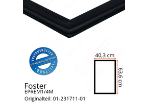 Foster EPREM1/4M Türdichtung 63,6 x 40,3 cm