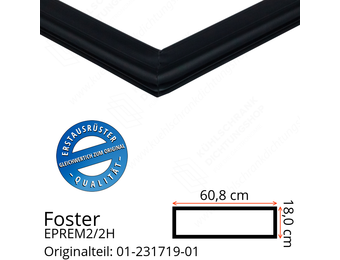 Foster EPREM2/2H Schubladedichtung 18,0 x 60,8 cm